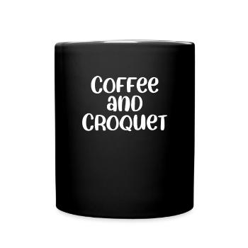 Croquet - Full Colour Mug - black - Front