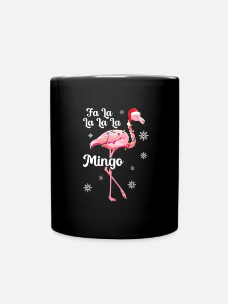 Flamingo - Tasse einfarbig - Schwarz