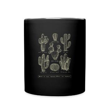 Cactus species cactus plant - Full Colour Mug - black - Front