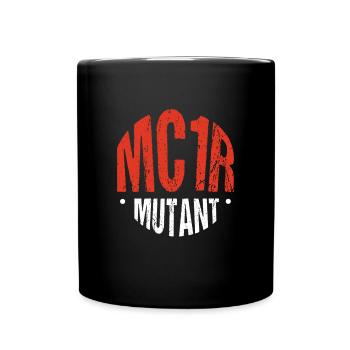 MC1R Mutant Rothaarig Rote Haare - Tasse einfarbig - Schwarz - Vorne