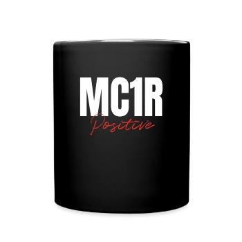 MC1R Positive Rothaarig Rote Haare - Tasse einfarbig - Schwarz - Vorne
