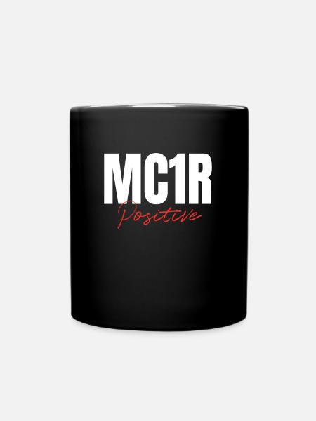 MC1R Positive Rothaarig Rote Haare - Tasse einfarbig - Schwarz