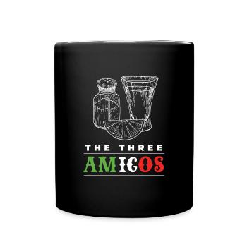 Les trois Amigos Tequila Alcool - Mug uni - noir - Devant