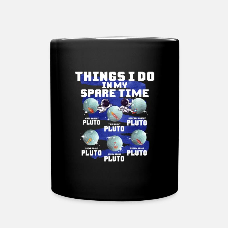Pluto - Tasse einfarbig - Schwarz
