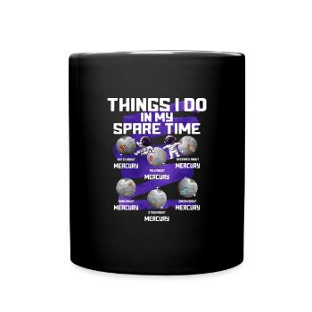 Mercury - Full Colour Mug - black - Front