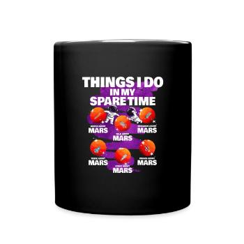 Mars - Full Colour Mug - black - Front