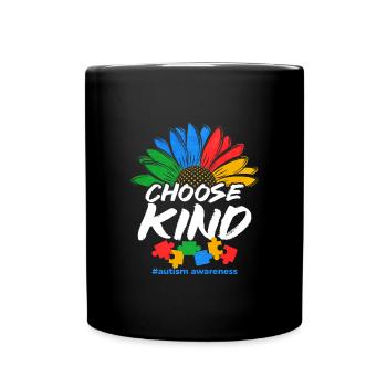 Autism Autism Gift - Full Colour Mug - black - Front