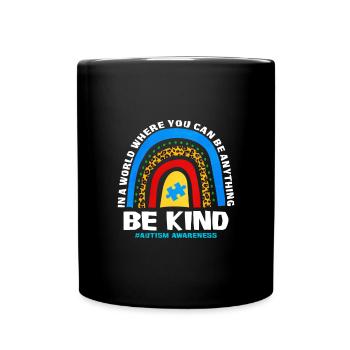 Autism Autism Gift - Full Colour Mug - black - Front