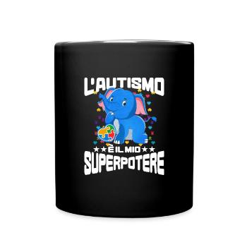 Autism Autism Gift - Full Colour Mug - black - Front