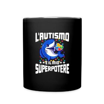 Autism Autism Gift - Full Colour Mug - black - Front