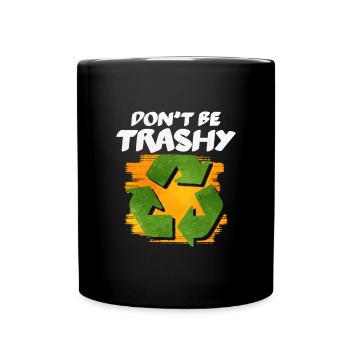 Recycling - Full Colour Mug - black - Front