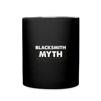 Mythe du forgeron Sabot de fer Profession de forgeron - Mug uni - noir - Devant