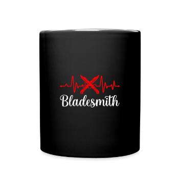 Bladesmith In Progress Toolmaker Couteaux - Mug uni - noir - Devant