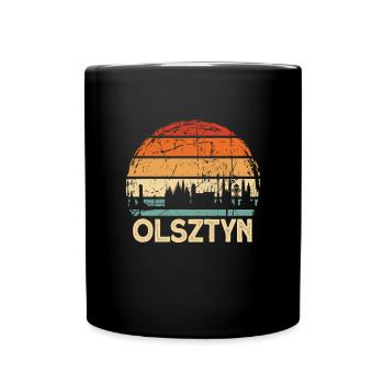 Poland Olsztyn Skyline - Full Colour Mug - black - Front