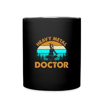 Heavy Metal Doctor Blacksmith And I Rock Them Both - Full Colour Mug - black - Front