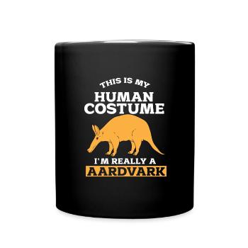 Aardvark - Full Colour Mug - black - Front