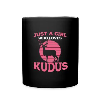 Antilope - Mug uni - noir - Devant