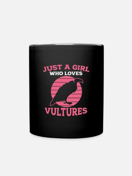Vautour - Mug uni - noir