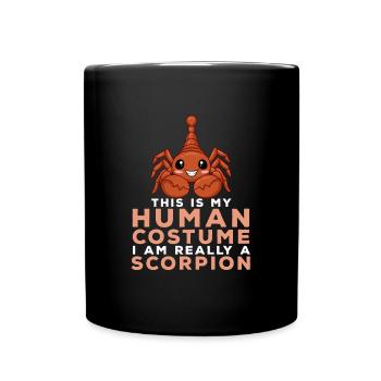 Scorpion - Tasse einfarbig - Schwarz - Vorne