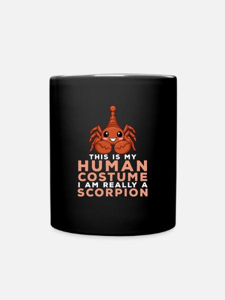 Scorpion - Tasse einfarbig - Schwarz