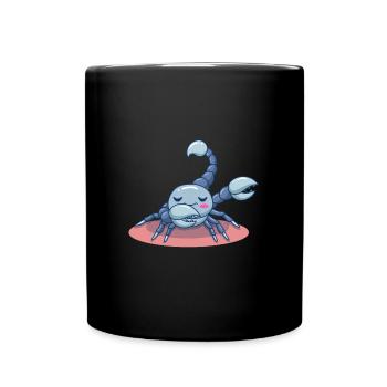 Scorpion - Tasse einfarbig - Schwarz - Vorne