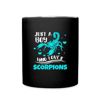 Scorpion - Tasse einfarbig - Schwarz - Vorne