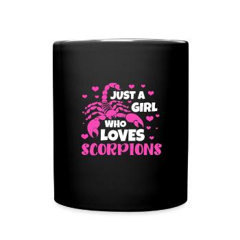Scorpion - Tasse einfarbig - Schwarz - Vorne