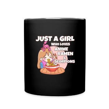 Scorpion - Tasse einfarbig - Schwarz - Vorne