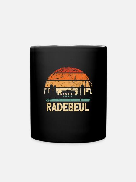 Radebeul - Tasse einfarbig - Schwarz