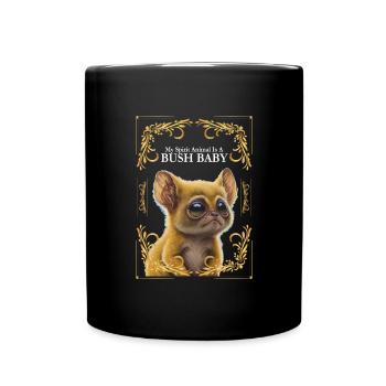 Galago - Mug uni - noir - Devant