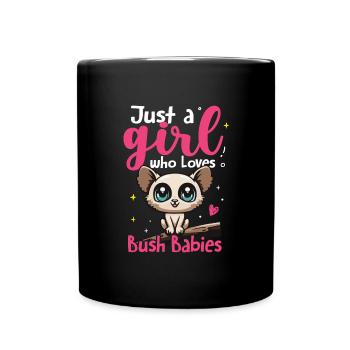 Galago - Mug uni - noir - Devant