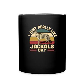 Jackal - Full Colour Mug - black - Front