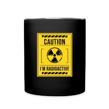 IM Radioactive Radiation Therapy Cancer - Full Colour Mug - black - Front