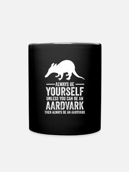 Aardvark - Full Colour Mug - black