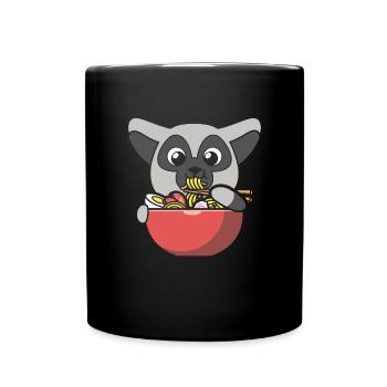 Lemur - Full Colour Mug - black - Front