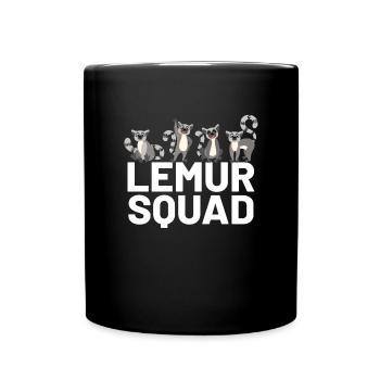 Lemur - Full Colour Mug - black - Front