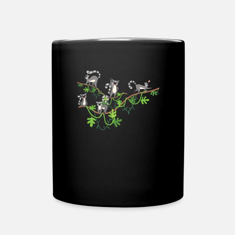 Lémurien - Mug uni - noir