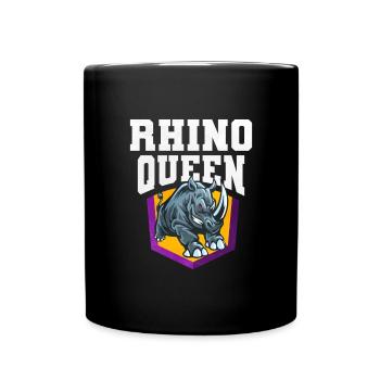 Nashorn - Tasse einfarbig - Schwarz - Vorne