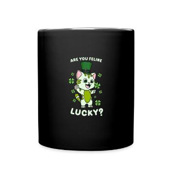 Avez-vous de la chance? - Mug uni - noir - Devant