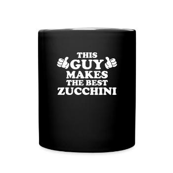Courgette - Full Colour Mug - black - Front