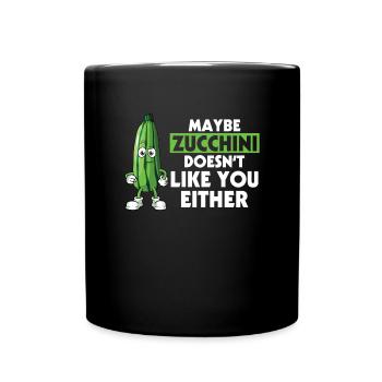 Courgette - Full Colour Mug - black - Front