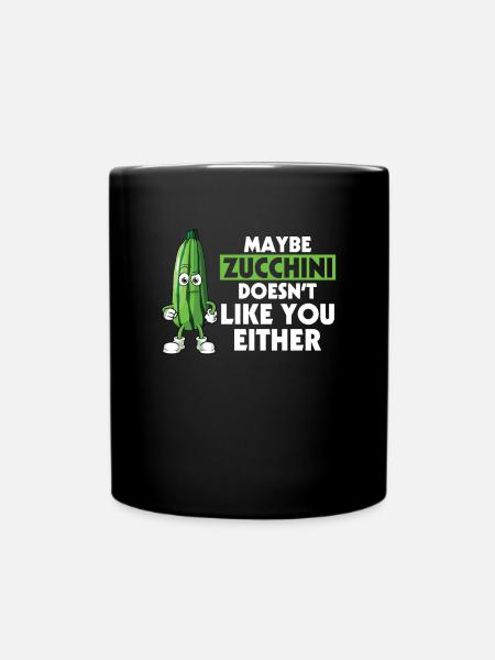 Courgette - Mug uni - noir