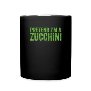 Courgette - Full Colour Mug - black - Front