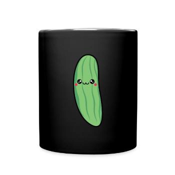 Courgette - Full Colour Mug - black - Front