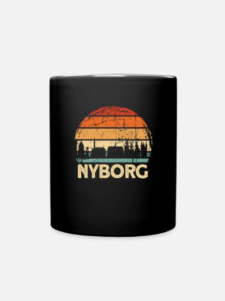 Nyborg - Tasse einfarbig - Schwarz