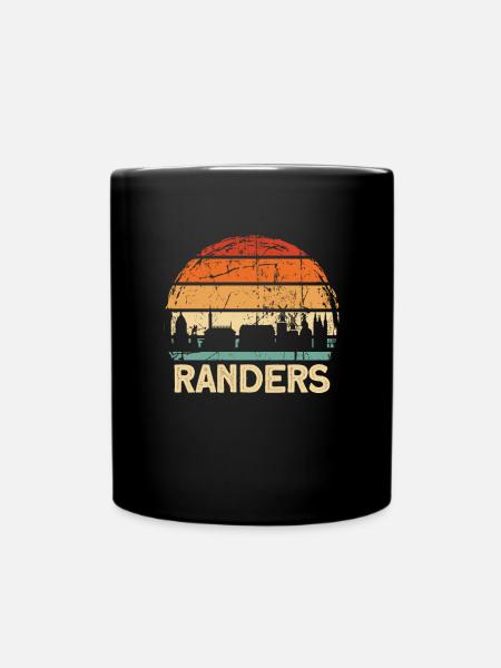 Randers - Tasse einfarbig - Schwarz