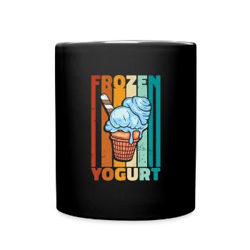 Yogourt vintage - Mug uni - noir - Devant