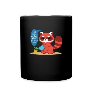Avez-vous arrosé vos plantes aujourd’hui? - Mug uni - noir - Devant