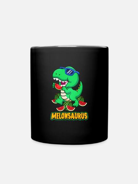 Wassermelone - Tasse einfarbig - Schwarz