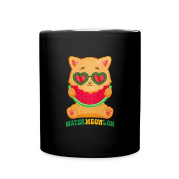 Watermelon - Full Colour Mug - black - Front